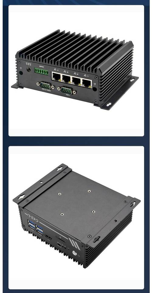 m60嵌入式無(wú)風(fēng)扇工控機(jī)迷你工業(yè)電腦主機(jī)i5 j4215多核處理器